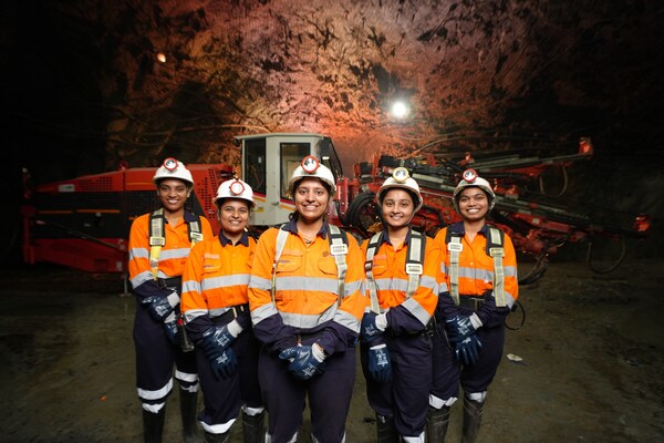 Vedanta celebrates India’s largest team of women in underground mining