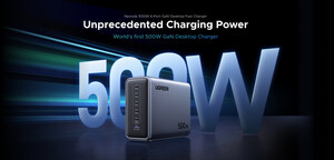 UGREEN Launches the Latest Addition to the Nexode Series: The World's First 500W GaN Charger