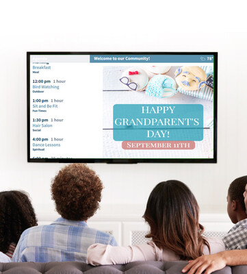 LifeLoop collaborates with Amazon to deliver first-of-its-kind digital signage solution to senior living