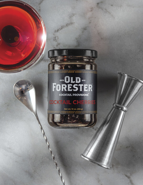Old Forester Elevates Home Bar Experience with Introduction of Premium Cocktail Cherries, Available Nationally