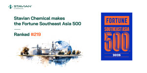 Stavian Chemical入選《財富》2025年東南亞500強榜單