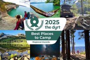 The Dyrt Announces the 2025 Best Places to Camp Regional Awards