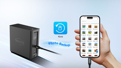 TerraMaster D4 SSD with TDAS APP