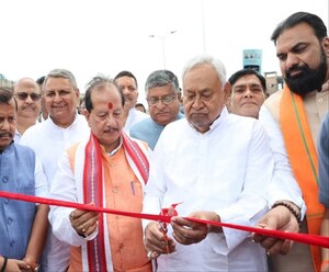 Bihar CM Nitish Kumar inaugurates Bhupatipur-Punpun elevated road, built by Afcons