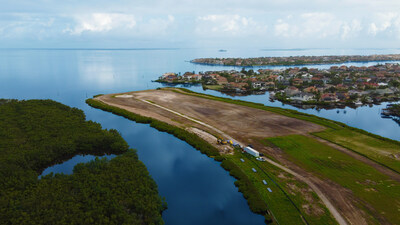 Construction view of Hammock Bay