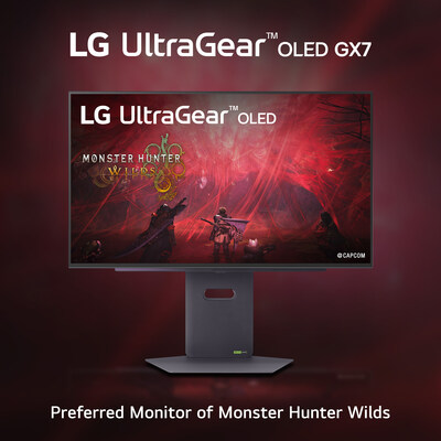 Bringing together the unmatched clarity and high-performance power of LG UltraGear OLED monitors with the immersive world of Monster Hunter Wilds, LG and Capcom are uniting cutting-edge hardware and iconic storytelling to promote a gaming experience that Monster Hunter™ fans and gamers of all kinds will love.