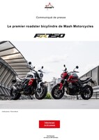 Le premier roadster bicylindre de Mash Motorcycles