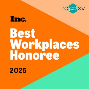 RapDev Named to Inc.'s 2025 Best Workplaces List