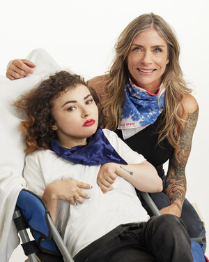 Jessica Frew, Disability Advocate &amp; Model, Launches Fashion-Forward Drool Bib Line That Redefines Adaptive Wear
