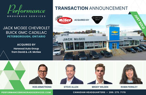 McGee Family Entrusts Six-Decade Legacy to Harwood Auto Group with Guidance from Performance Brokerage Services