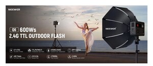 NEEWER Q6 600Ws Outdoor Studio Flash Launches Exclusively Online June 20th