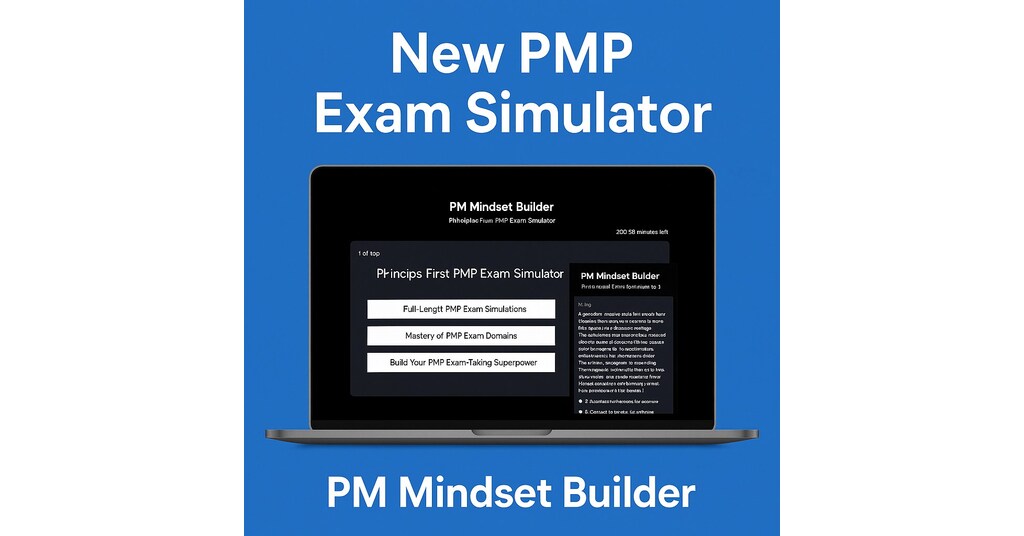 New PMP Exam Simulator Helps Aspirants Think Like PMI and Pass With ...
