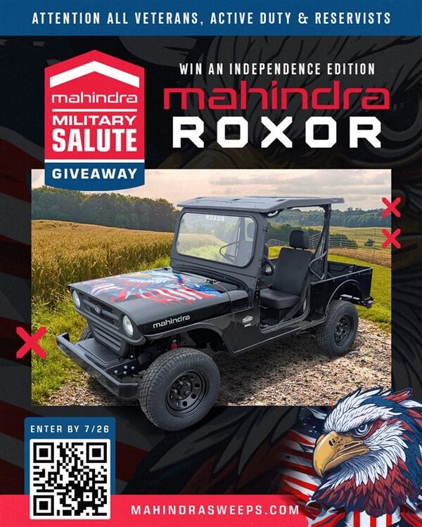 Scan the QR code for a chance to enter.