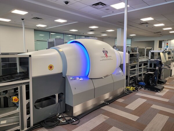 New Security Screening Line at Halifax Stanfield International Airport (YHZ) includes CATSA CT Technology (CNW Group/Canadian Air Transport Security Authority (CATSA))