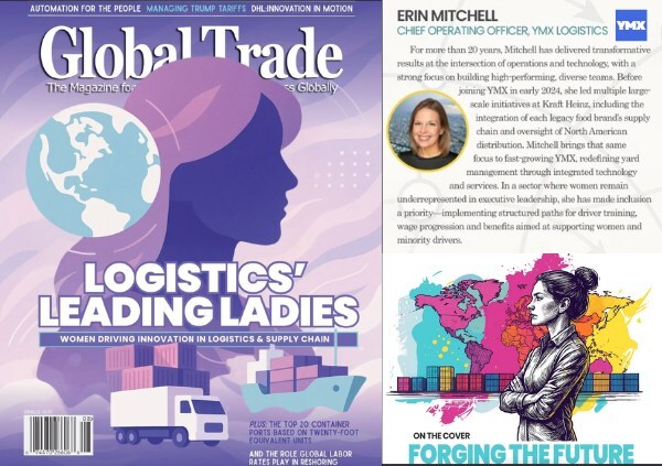 YMX Logistics COO Erin Mitchell Honored Among Top Women in Logistics by Global Trade Magazine