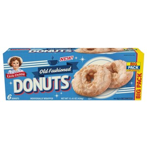 Little Debbie® Snacks Introduces Big Pack Old Fashioned Donuts