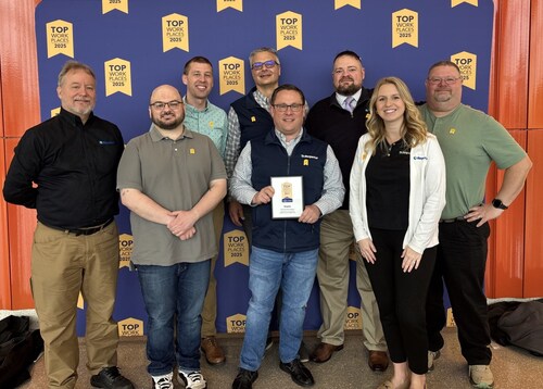 Repete team members at Top Workplace awards breakfast