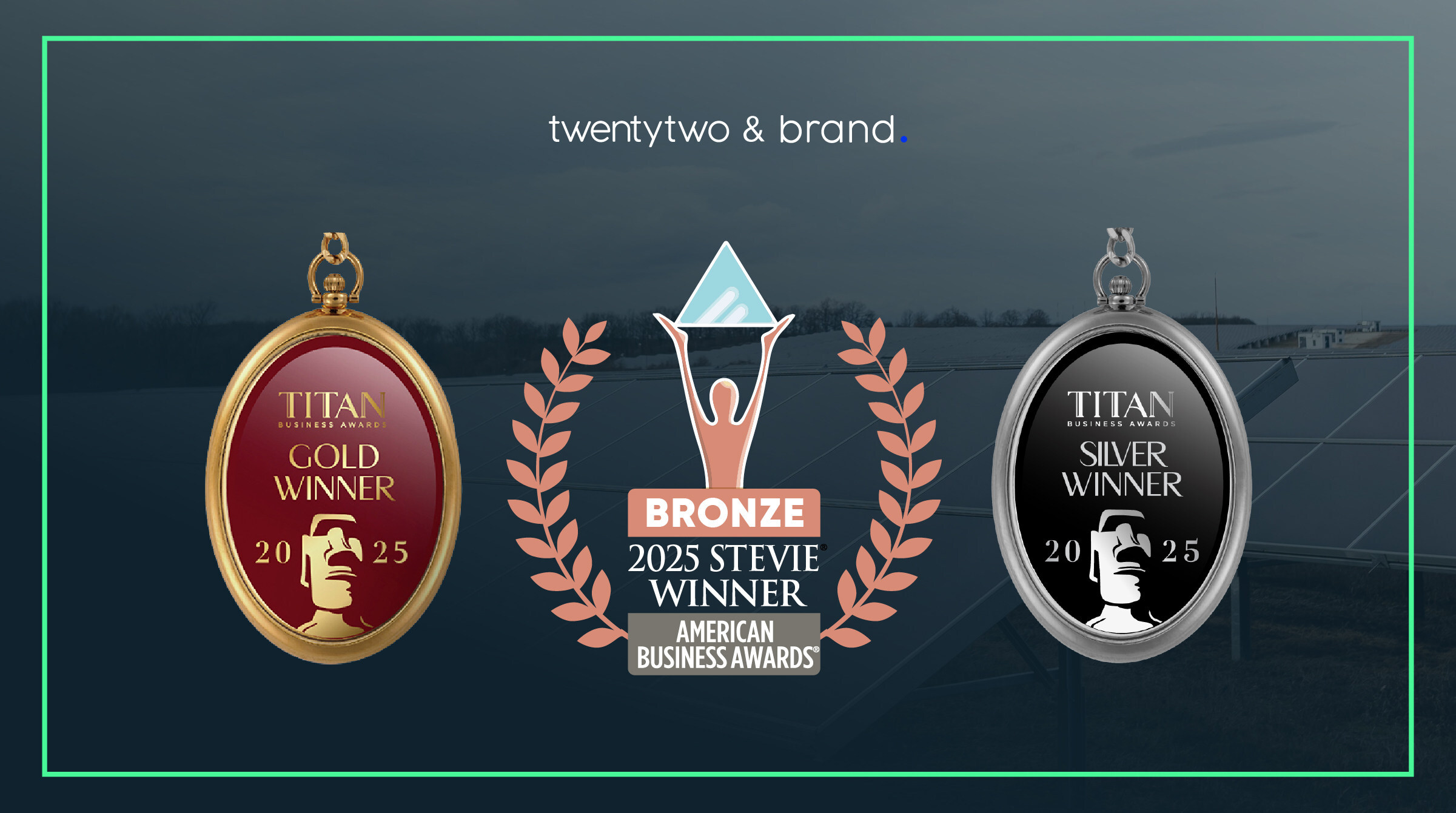 Twentytwo & brand Wins Three Prestigious Public Relations Awards