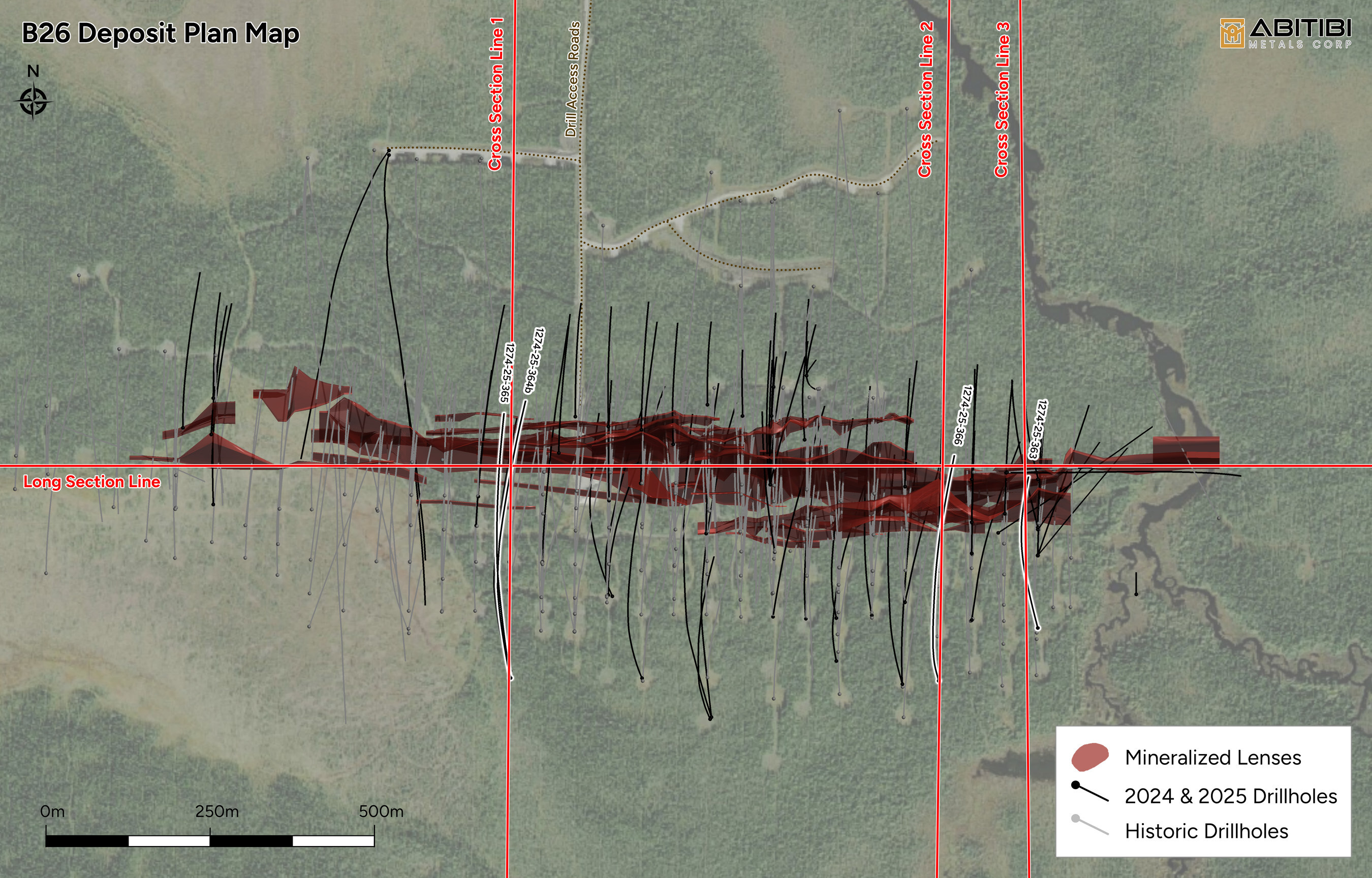Figure 1: Plan Map (CNW Group/Abitibi Metals Corp.) Figure 1: Plan Map (CNW Group/Abitibi Metals Corp.)