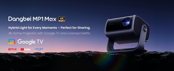 Dangbei MP1 Max - 4K Home Projector with Google TV and Licensed Netflix Dangbei MP1 Max - 4K Home Projector with Google TV and Licensed Netflix