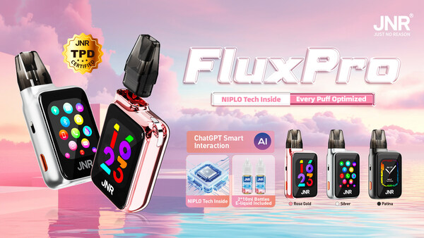 JNR Flux Pro-the world's 1st Pod System Kit with ChatGPT & NIPLO TECH JNR Flux Pro-the world's 1st Pod System Kit with ChatGPT & NIPLO TECH