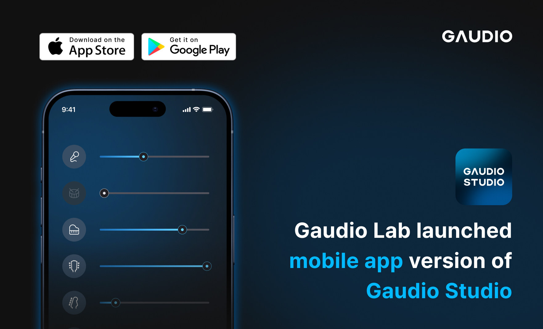 A Sound Studio in Your Pocket: Gaudio Lab Launches 'Gaudio Studio' Mobile App