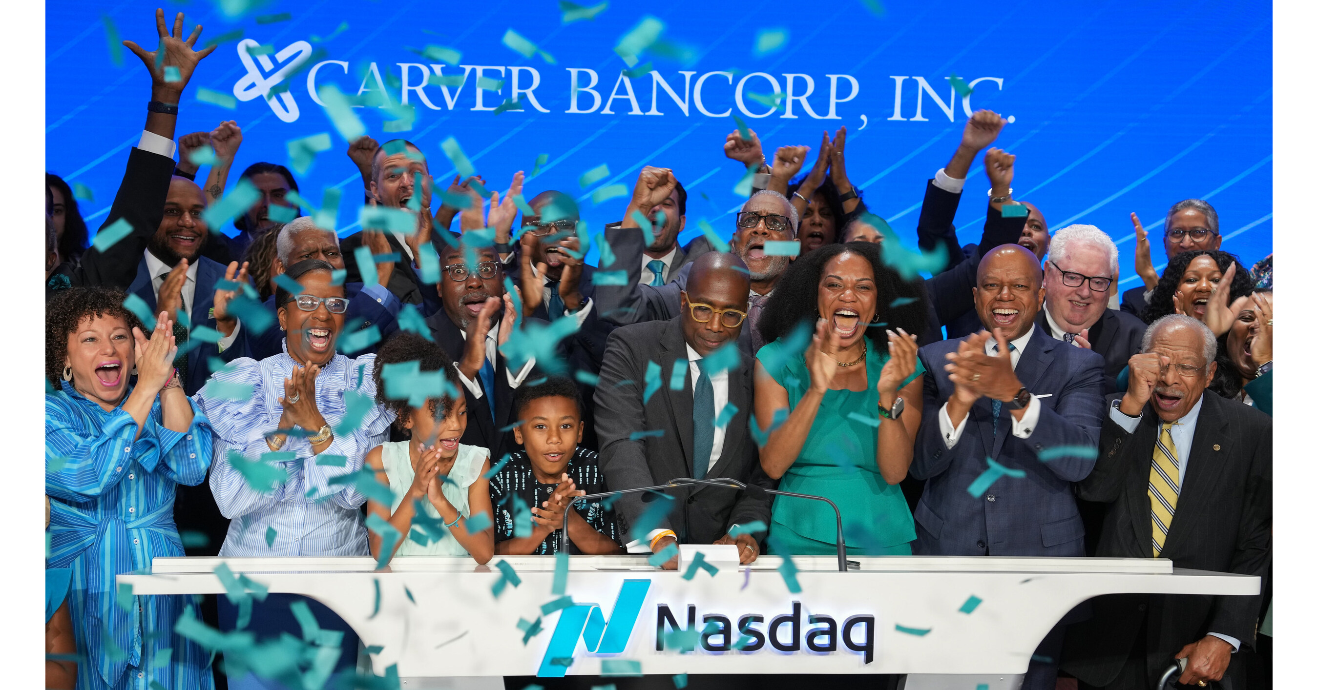Carver Bancorp, Inc. Rings Nasdaq Opening Bell Celebrating Juneteenth,  Elevating the Role of Community Banks in Serving Main Street
