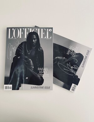 AC Milan Star Rafael Leão's Featured and Signed Copy Set to Debut at L'Officiel Coffee