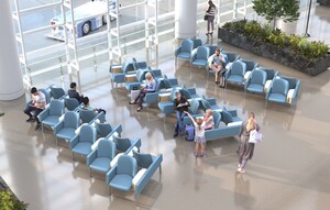 AGATI Furniture Unveils "Departures Seating": A Game-Changing Approach to Airport Gate Seating