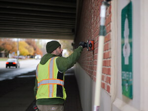 Infrasense Conducts Nondestructive Testing of MSE Wall Structures