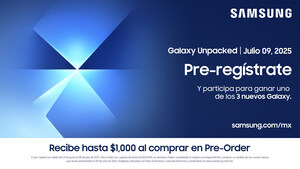 Comienza el pre-registro en México para el próximo Galaxy Unpacked