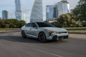 2025 KIA K4 EARNS 2025 IIHS TOP SAFETY PICK+ AWARD