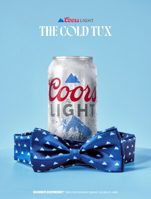 Choose Chill, Even When Saying "I Do": Coors Light Unveils the Cold Tux, the First-Ever Tuxedo with Built-In Cooling Technology