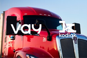 Vay and Kodiak Partner to Incorporate Assisted Autonomy Technology into Kodiak's Fully Autonomous Technology Stack