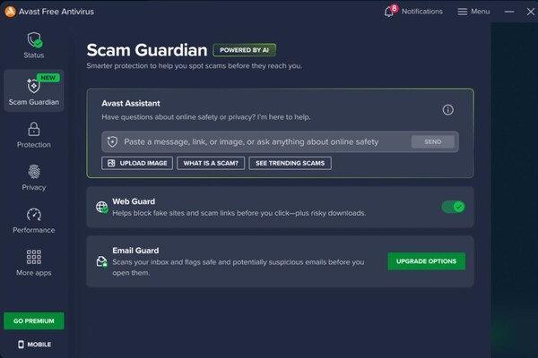 Avast  Scam Guardian