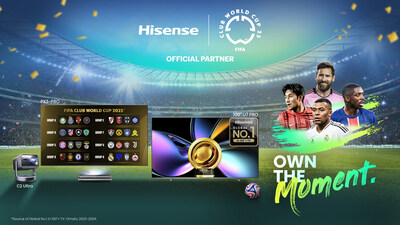 Hisense giới thiệu các sản phẩm màn hình hiển thị chủ chốt tại giải bóng đá FIFA Club World Cup 2025™, mang niềm vui đến mọi nhà ảnh 1