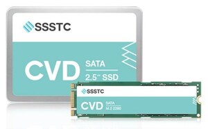 SSSTC, 비디오 녹화용 SATA SSD 출시…안정적이고 지속적인 쓰기 성능 구현
