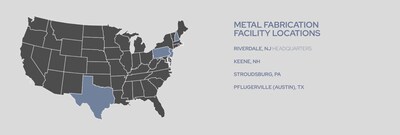EVS Metal's National Footprint