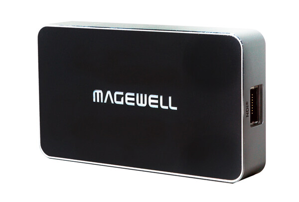 Magewell's new Pro Convert IP to USB device solves a common AV challenge in enterprises and educational institutions by letting users easily bring an NDI or streaming source into video conferencing and other software over a standard USB interface.