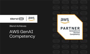 Blend Achieves AWS Generative AI Competency