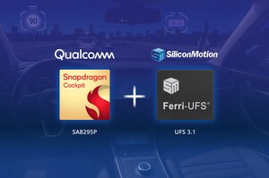 실리콘모션의 UFS 솔루션, Qualcomm® Snapdragon® Cockpit SA8295P 플랫폼으로 호환성 검증 완료