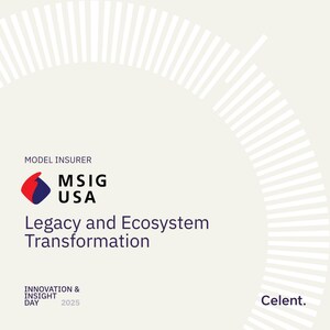 MSIG USA Wins 2025 Celent Model Insurer Award for Legacy and Ecosystem Transformation