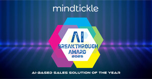 Mindtickle Named "AI-based Sales Solution of the Year" in 2025 Artificial Intelligence Breakthrough Awards Program