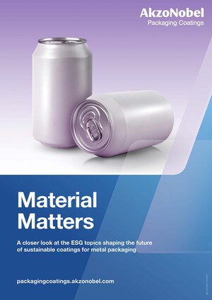 AkzoNobel Packaging Coatings shares experience of sustainability reporting and latest can packaging innovations in new white paper