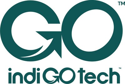 indiGO Technologies GO logo. indiGO Technologies GO logo.