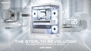 GIGABYTE、Stealth Revolutionキャンペーンを発表、クリーンで美しいPCビルドを募集