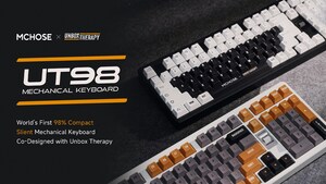 MCHOSE and Unbox Therapy Launch Their First Co-Brand Silent Mechanical Keyboard UT98