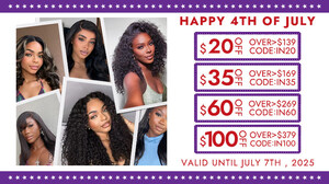 Luvme's Independence Day Wig Sale: Limited-Time Countdown Deals!