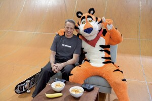 Tony the Tiger® and Tony Hawk Reunite to Celebrate Their 30+ Years of Friendship