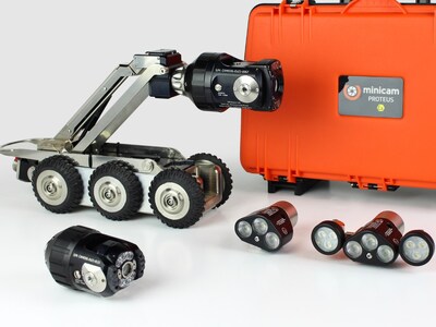 Explosion Proof Pipe Inspection Robot for ATEX Zone 1 Locations